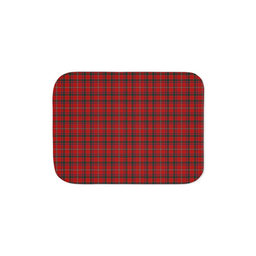 Clan Munro Tartan Sherpa Blanket