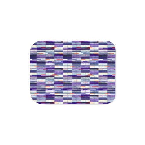 London Underground Moquette Pattern Sherpa Blanket