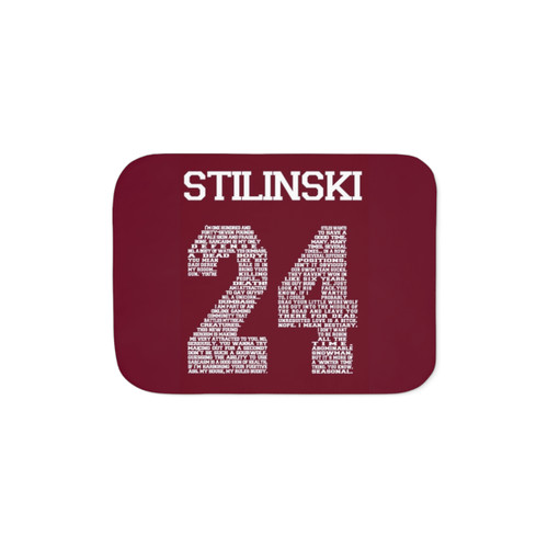Stiles Stilinski Quote Sherpa Blanket