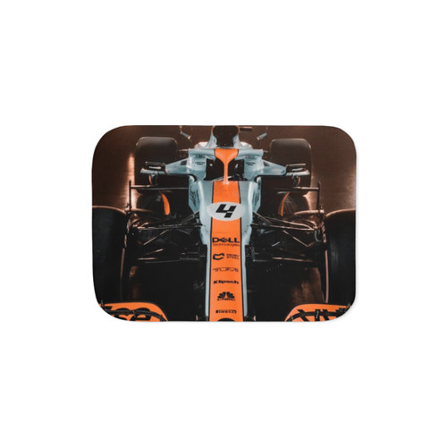 Lando Norris Sherpa Fleece Blanket