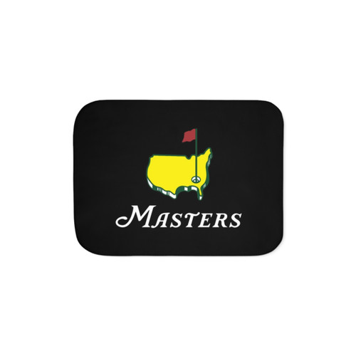 The Masters Sherpa Blanket - Cozy Golf Accessory