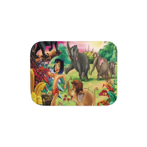 Baloo & Mowgli The Jungle Book Sherpa Blanket