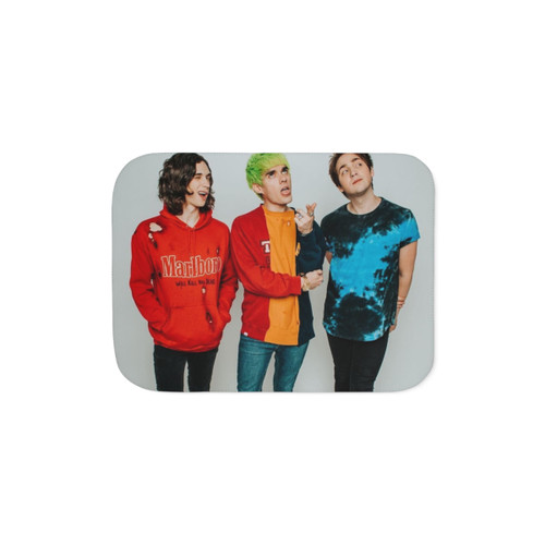 Waterparks Sherpa Blanket - Cozy Alternative Rock Band Merch