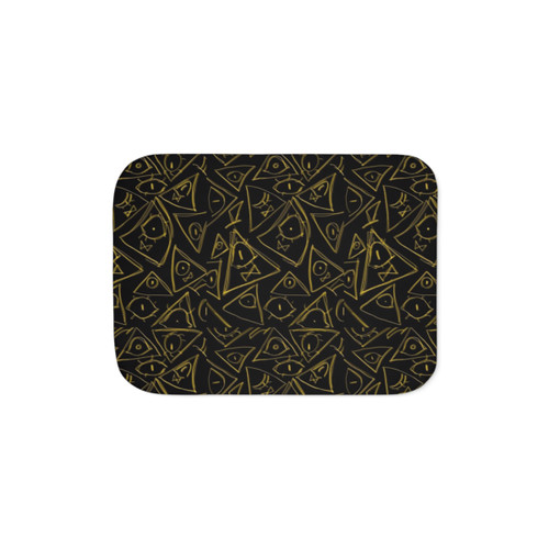 Gravity Falls Bill Cipher Sherpa Blanket