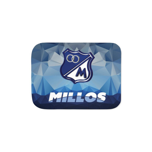 Millonarios Sherpa Blanket - Soft Colombian Football Throw