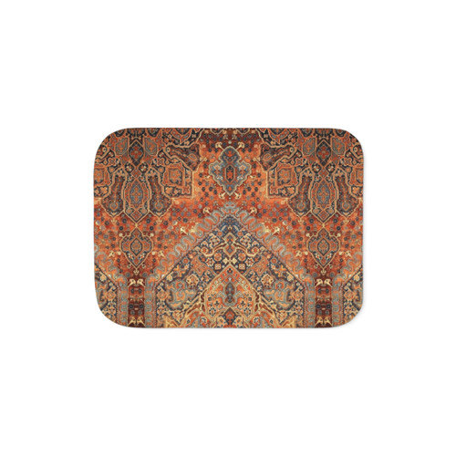 Traditional Moroccan Style Sherpa Blanket