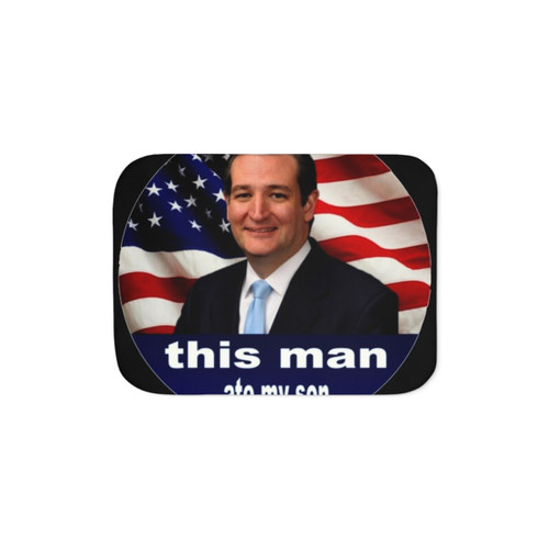 This Man Ate My Son Sherpa Blanket