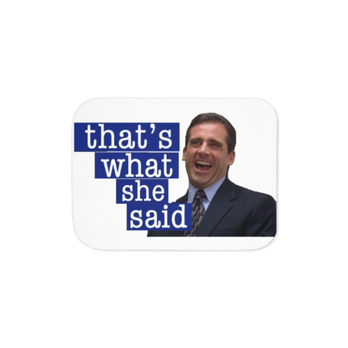 The Office Sherpa Blanket