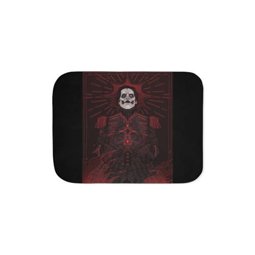 Soft and Comfortable Ghost Band Sherpa Blanket