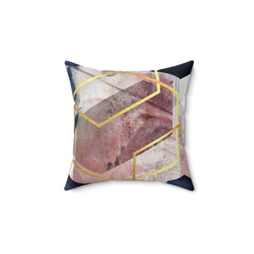 Abstract Geometric Throw Pillow