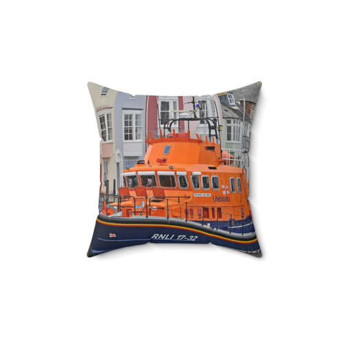 RNLI Boat Pillow - Nautical Home Decor