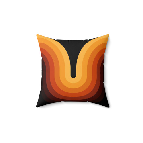 Retro Wave Decorative Pillow
