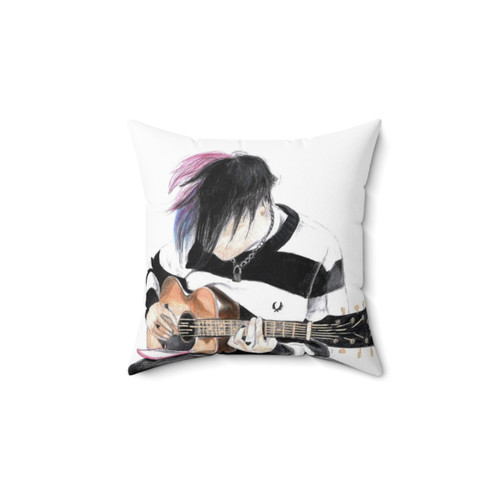 Yungblud Guitar Pillow - Cozy Music-Themed Home Decor