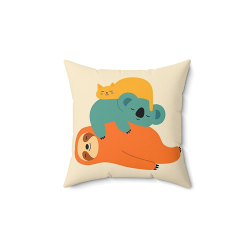 Lazy Cat Pillow for Sleeping and Relaxation