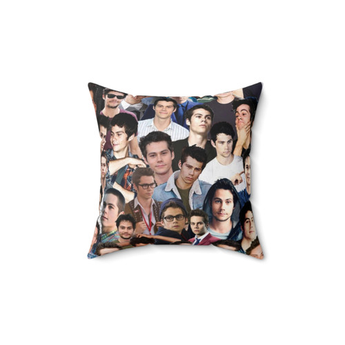 Dylan O'Brien Collage Pillow
