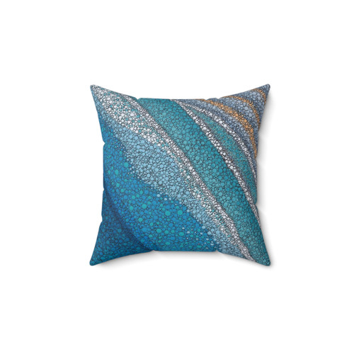 Aboriginal Art With The Tides Pillow