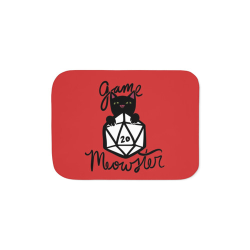 Game Meowster Sherpa Blanket for Cats