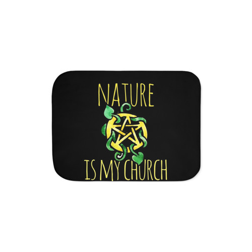 Cozy Nature Sherpa Blanket