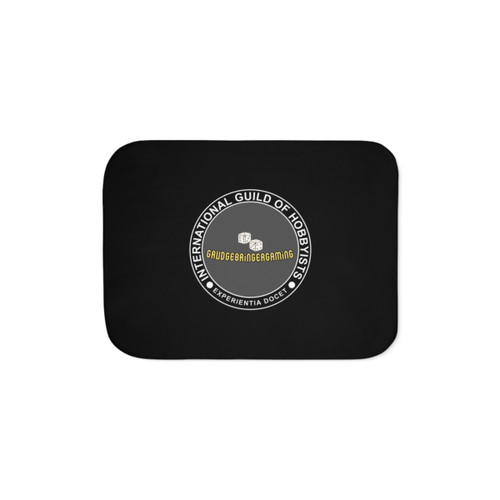 Classic Sherpa Blanket with Warhammer Design