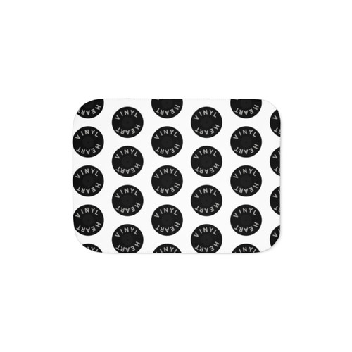 Retro Vinyl Sherpa Blanket