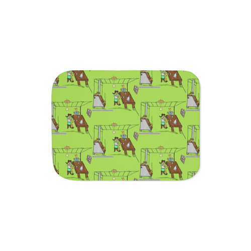 Cozy Sherpa Blanket with Collectible Characters