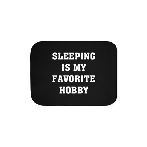 Cozy Sherpa Blanket for Sleeping Enthusiasts