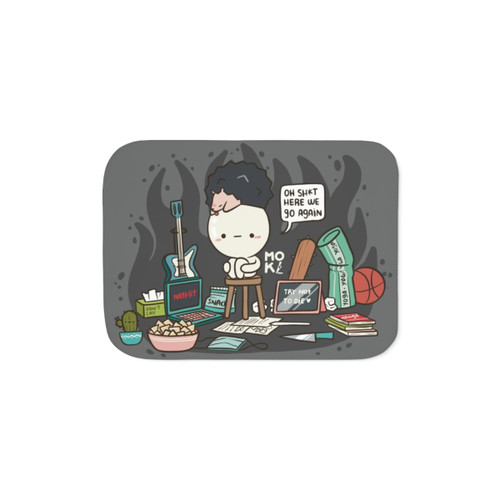 Moki Sherpa Blanket - Cute and Cozy Home Decor