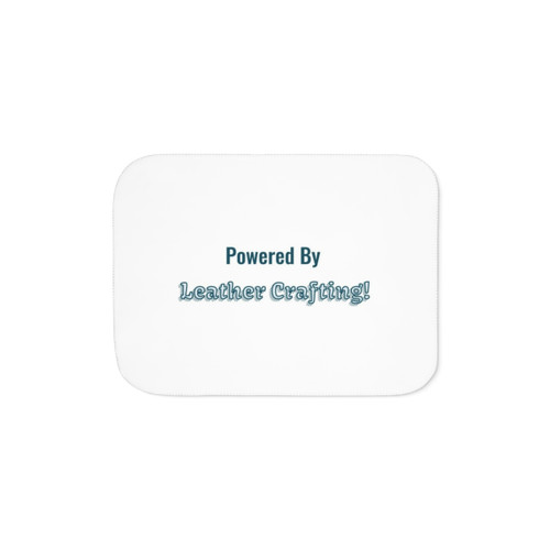 Sherpa Blanket for Leather Crafting Enthusiasts