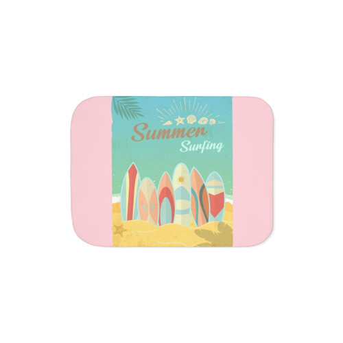 Cool Summer Sherpa Blanket for Surfing