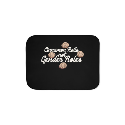 Cinnamon Rolls Sherpa Blanket