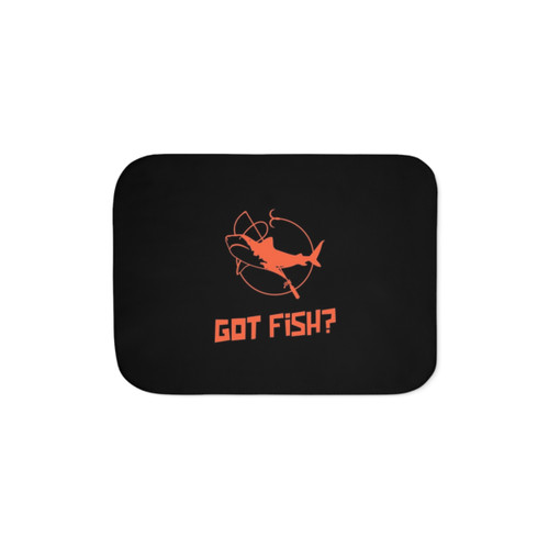 Got Fish Sherpa Blanket