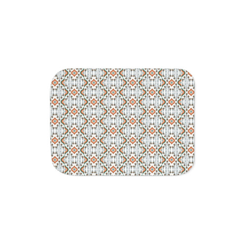 Rainbow Petals Sherpa Fleece Blanket