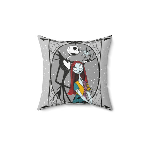 The Nightmare Before Christmas Jack and Sally Pillow