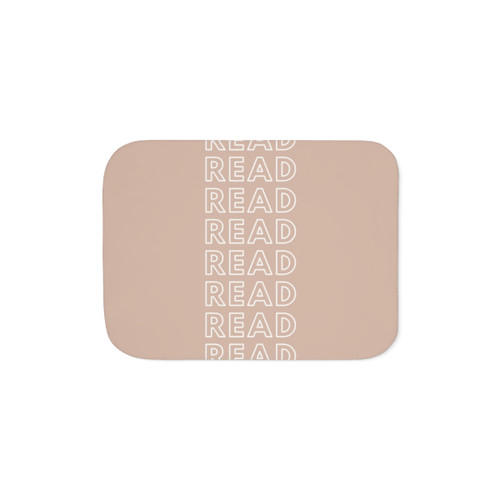 Soft and Warm Sherpa Fleece Blanket for Reading