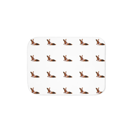 Legendary Animals Sherpa Blanket with Fox Design