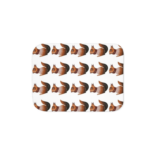 Legendary Animals Squirrel Sherpa Blanket