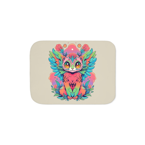 Charming Griffin Kawaii Cutie Sherpa Blanket