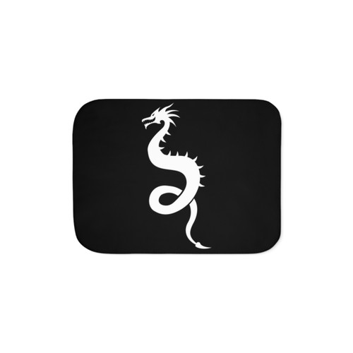 Legendary Cool Dragon Sherpa Blanket