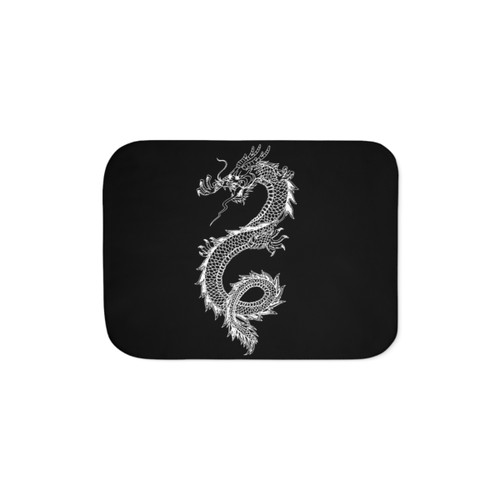 Legendary Animals Very Cool Dragon Sherpa Blanket