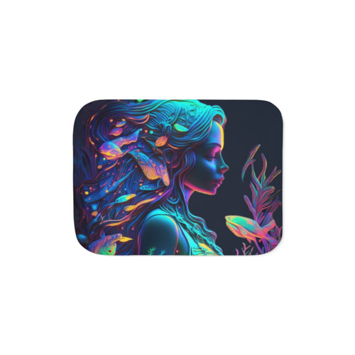 Mythical Creatures Sherpa Blanket