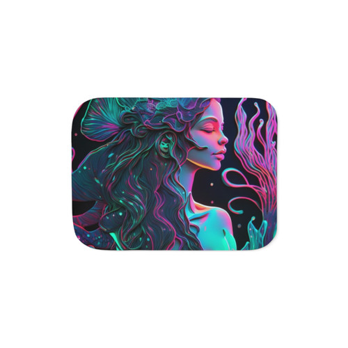 Mythical creatures Sherpa blanket