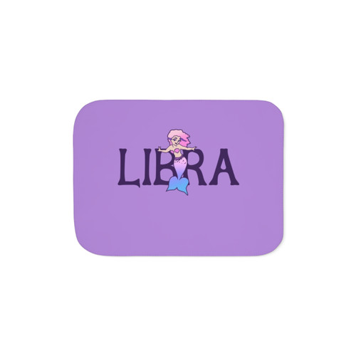 Libra Mermaid Sherpa Blanket