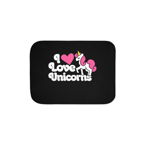 Soft and Plush Unicorn Sherpa Blanket