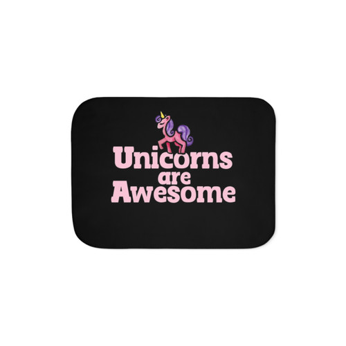 Unicorn Sherpa Blanket