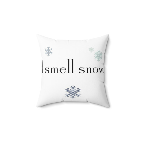 Gilmore Girls I Smell Snow Themed Decorative Pillow