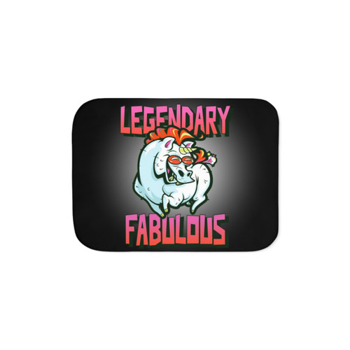 Legendary Unicorn Sherpa Blanket