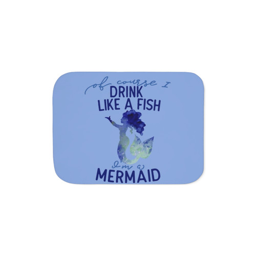 Mermaid Sherpa Blanket