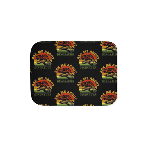 Legendary Dinosaur T-Rex Sherpa Blanket