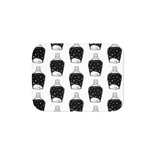 Cozy Cat Sherpa Blanket