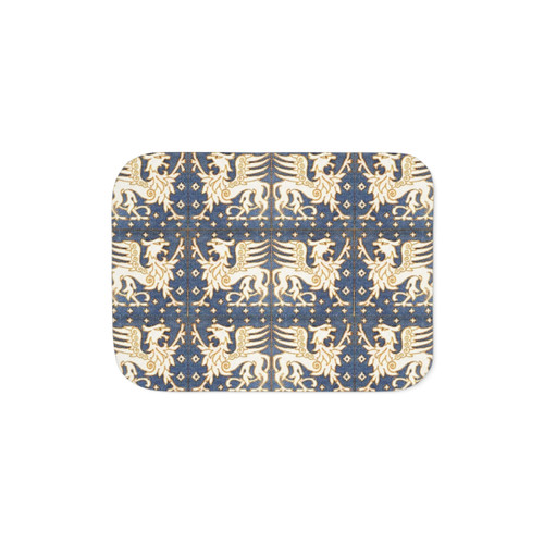 Medieval Bestiary Gryphon Sherpa Blanket